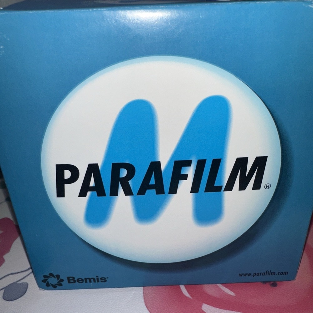 BEMIS Parafilm Flexible M Wrapping Film Self-Sealing‎ 4" x 250' Roll PM-999